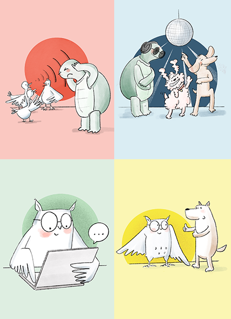 Einblicke in das Online-Programm autimia